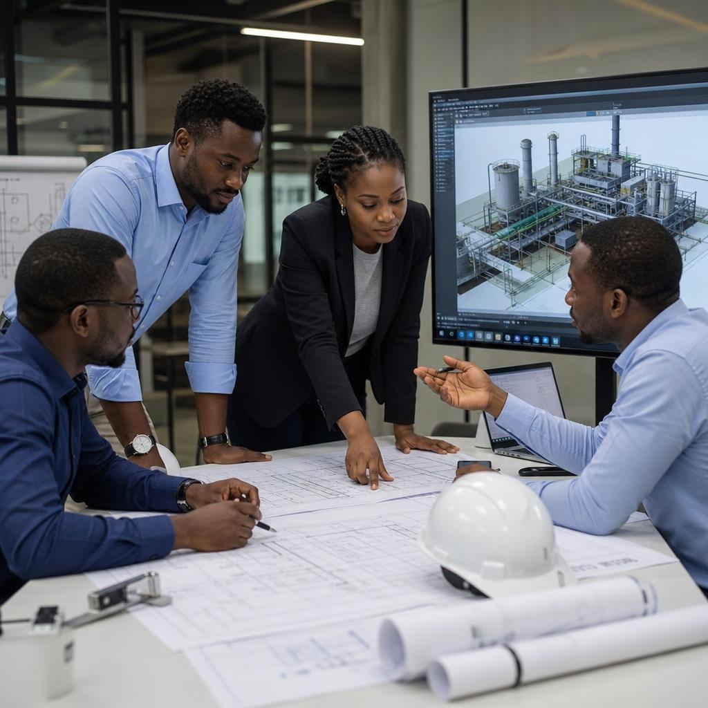 Engineering design documentation for industrial project delivery