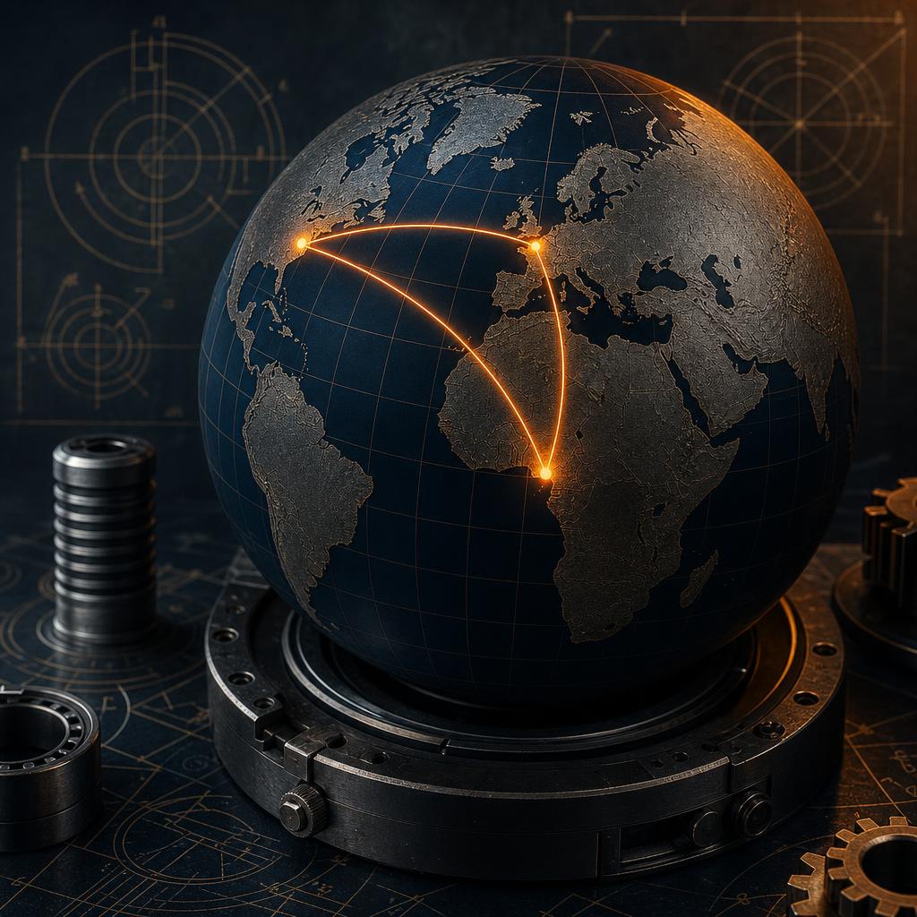 Abstract industrial supply network