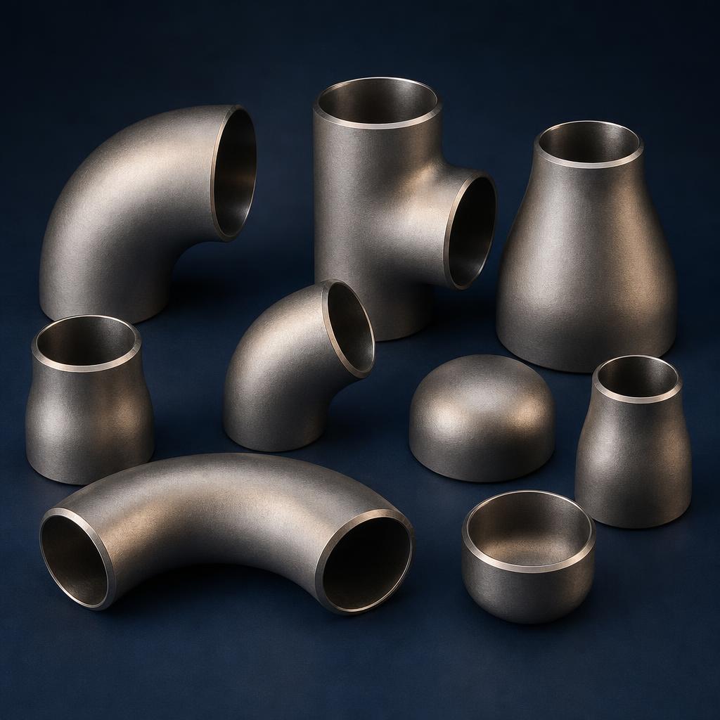 Butt weld pipe elbows, tees, reducers and caps